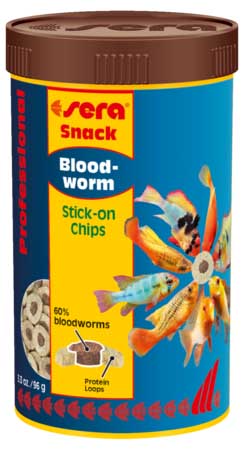 SERA Bloodworm Snack Professional - Σνακ για ψάρια με bloodworms